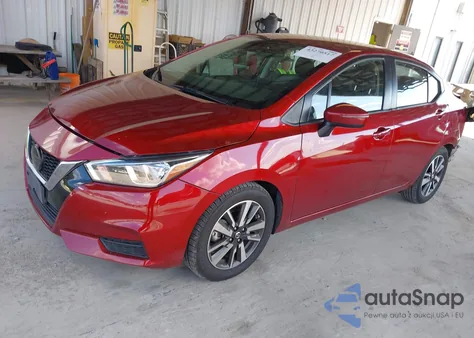 2021 Nissan Versa Sv Xtronic Cvt из США, поврежденный, VIN 3N1CN8EVXML872652